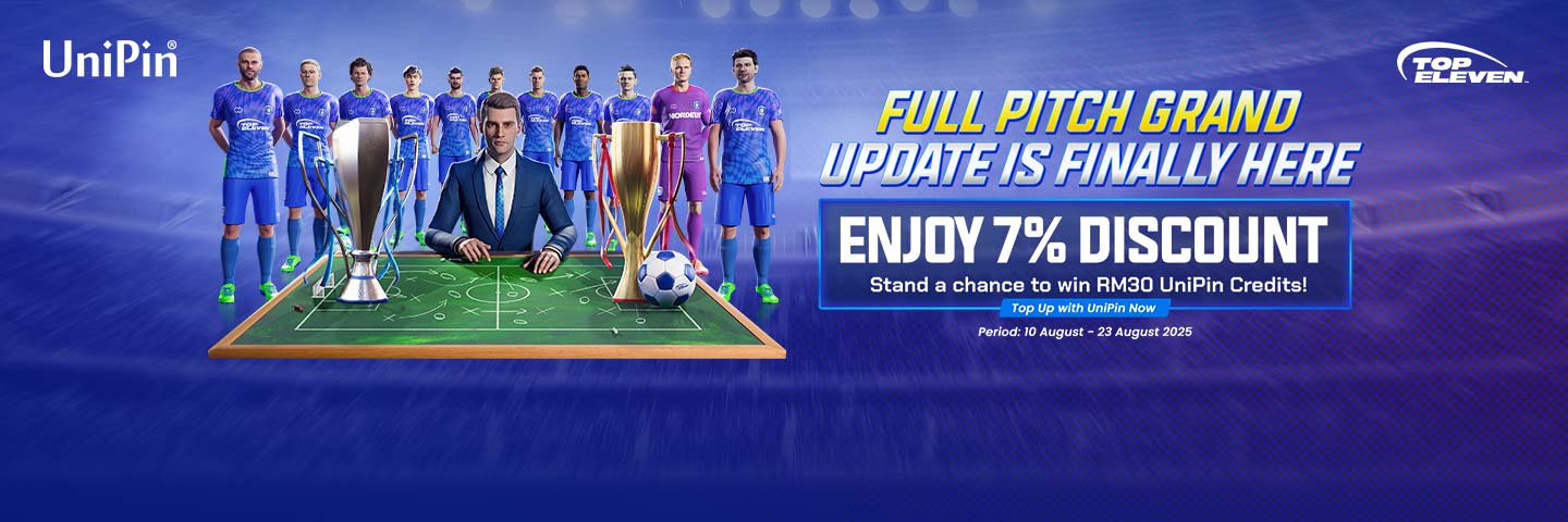 ⚽ Full Pitch Grand Update is Here and Score 7% Discount with UniPin!